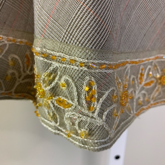 Beautiful BEADED Bebe Skirt - Picture 8 of 11